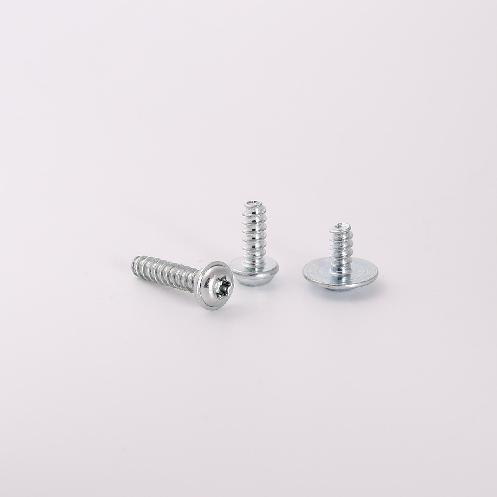 梅花槽盤(pán)頭帶介子塑料自攻螺釘汽車(chē)電子螺絲